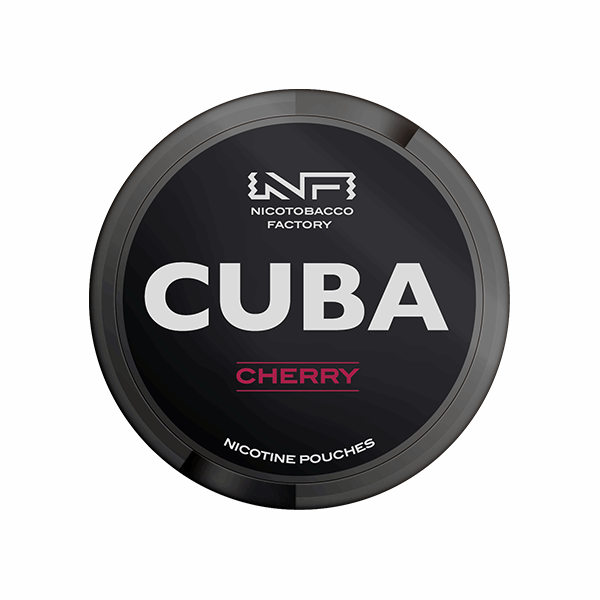 CUBA Black 43mg Extra Strong Strength Nicotine Pouches