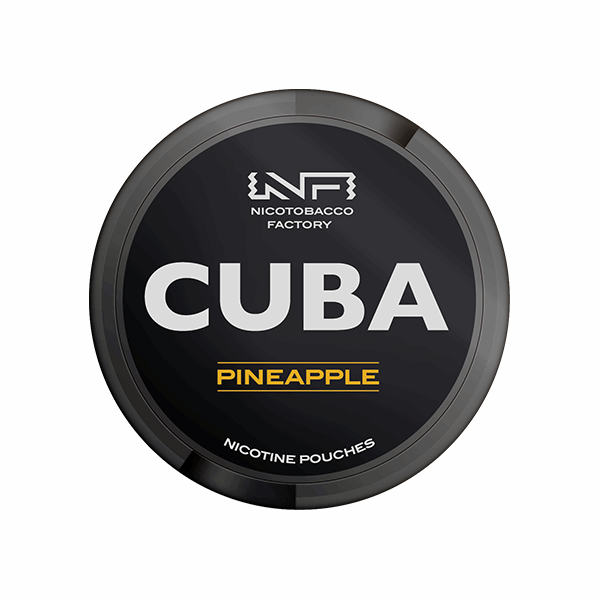 CUBA Black 43mg Extra Strong Strength Nicotine Pouches
