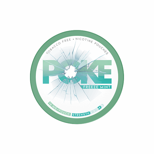 Poke Freeze Mint 16mg Low Strength Nicotine Pouches