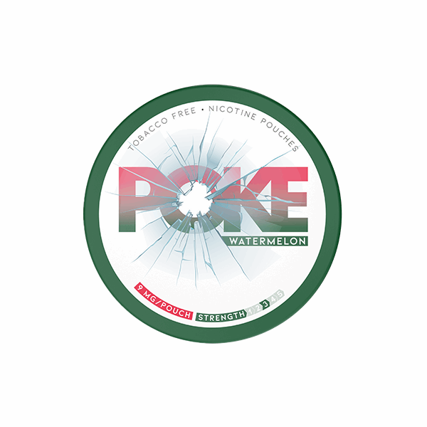 Poke Watermelon 9mg Low Strength Nicotine Pouches