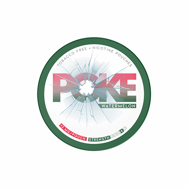 Poke Watermelon 12mg Low Strength Nicotine Pouches